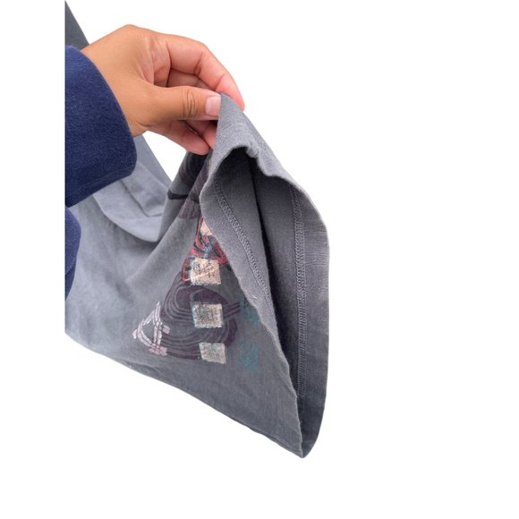 Barclay Women's size 2 Gray hand painted Garter pants - Picture 7 of 14